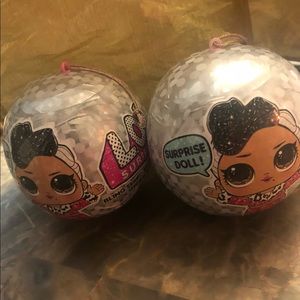 Lol surprise balls,bundle of 2